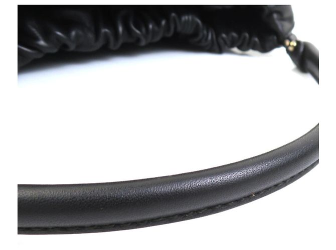 Borsa a tracolla in pelle nera Salvatore Ferragamo Nero - vista 12