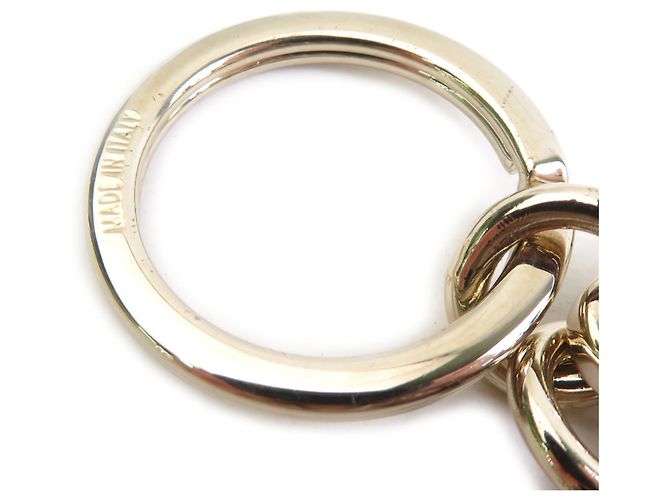 Portachiavi Gucci Charm Owl Rosa D'oro Bordò - vista 8