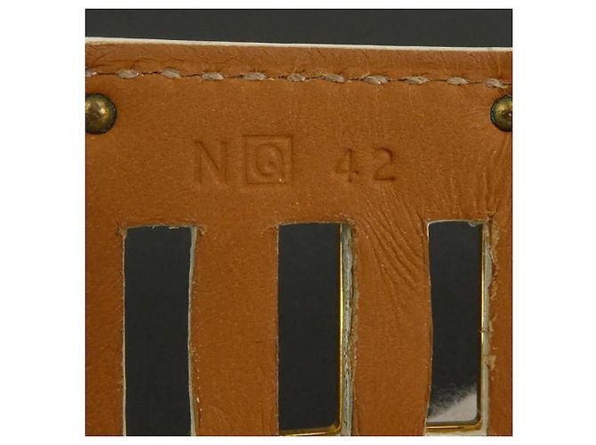 Bracciale charm Kelly Dog Hermès D'oro Bianco sporco - vista 13