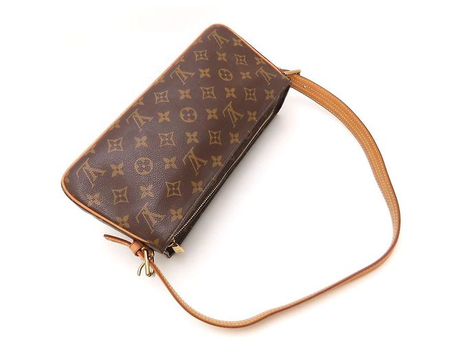 Borsa a Spalla Louis Vuitton Monogram Vivacite MM Marrone - vista 5