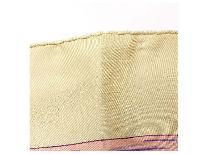 Hermès Sciarpa in seta viola Hermes Porpora - vista 3