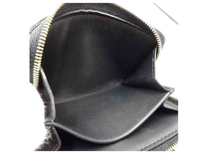 Portafoglio bi-fold Louis Vuitton Monogram Nero - vista 10