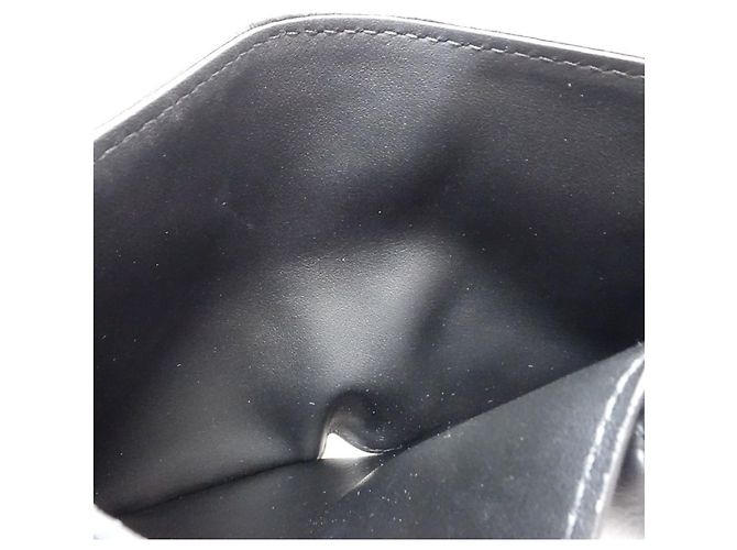 Portafoglio bi-fold Louis Vuitton Monogram Nero - vista 7