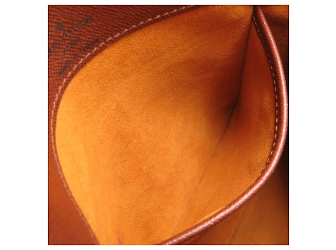 Borsa a tracolla Louis Vuitton Monogram Musette Salsa Marrone - vista 7