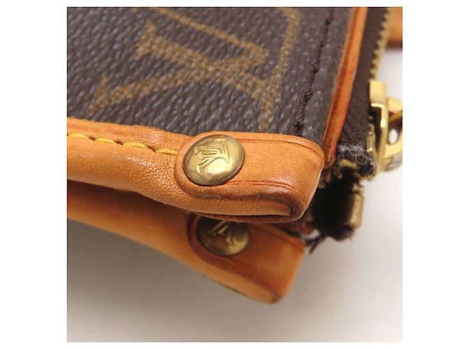 Borsa a tracolla Louis Vuitton Monogram Popincourt O Marrone - vista 12