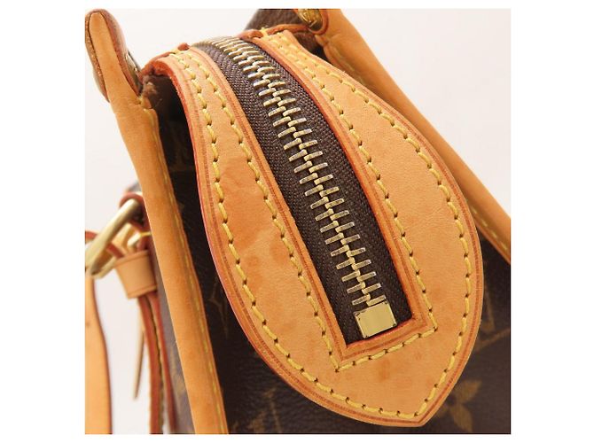 Borsa a tracolla Louis Vuitton Monogram Popincourt O Marrone - vista 13