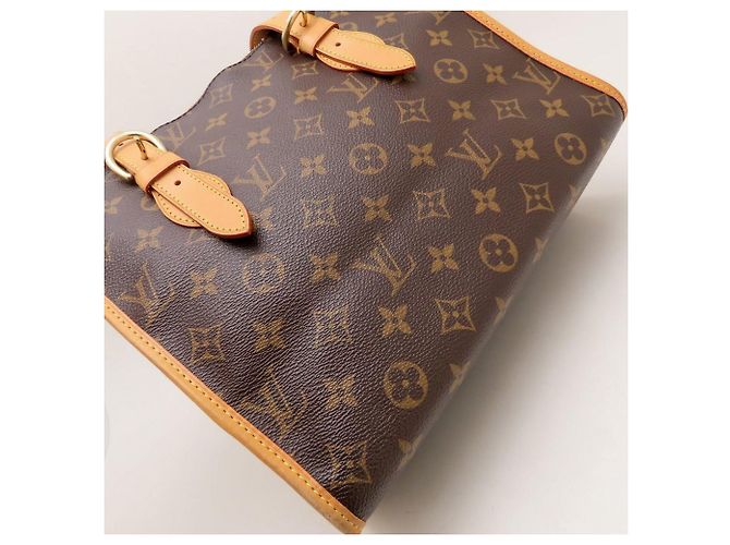 Borsa a tracolla Louis Vuitton Monogram Popincourt O Marrone - vista 15