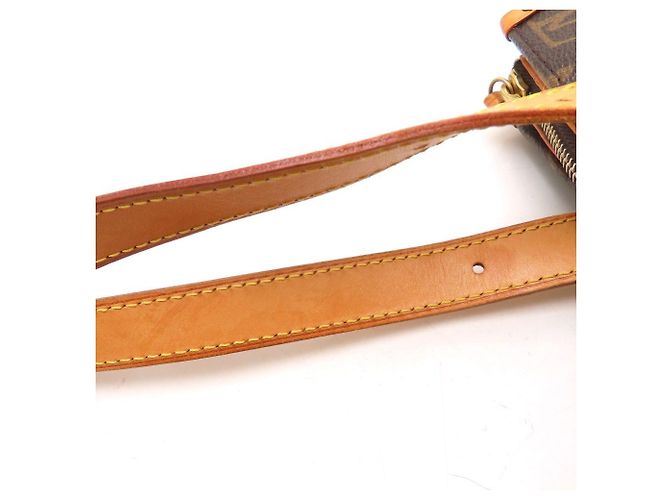 Borsa a tracolla Louis Vuitton Monogram Popincourt O Marrone - vista 18