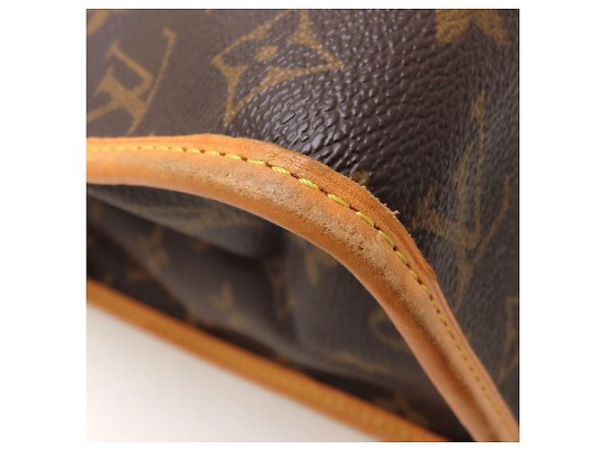 Borsa a tracolla Louis Vuitton Monogram Popincourt O Marrone - vista 22