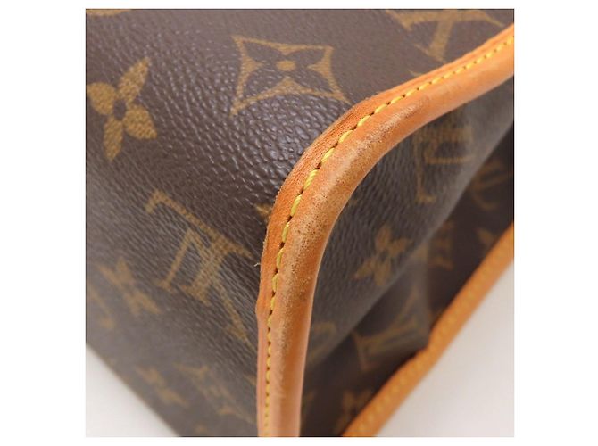 Borsa a tracolla Louis Vuitton Monogram Popincourt O Marrone - vista 25