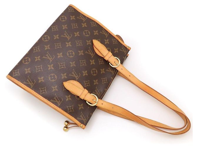 Borsa a tracolla Louis Vuitton Monogram Popincourt O Marrone - vista 5