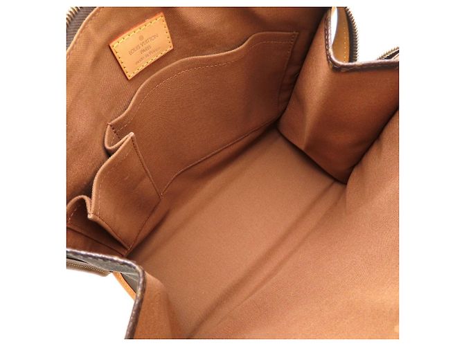 Borsa a tracolla Louis Vuitton Monogram Popincourt O Marrone - vista 6