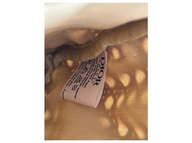 Dior Cannage Stroh-Pochette - Ansicht 3