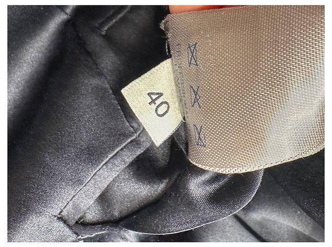 Larusmiani Black Wool Coat Size 40 Pre-owned - view 4