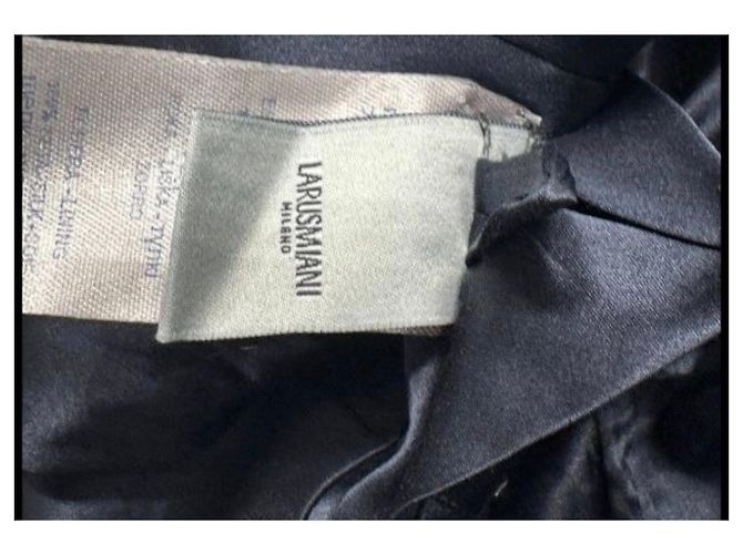 Larusmiani Black Wool Coat Size 40 Pre-owned - view 9