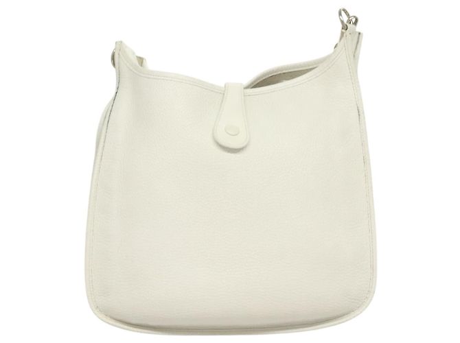 Hermès Hermes Evelyne Bag Gen I Togo GM White - view 2
