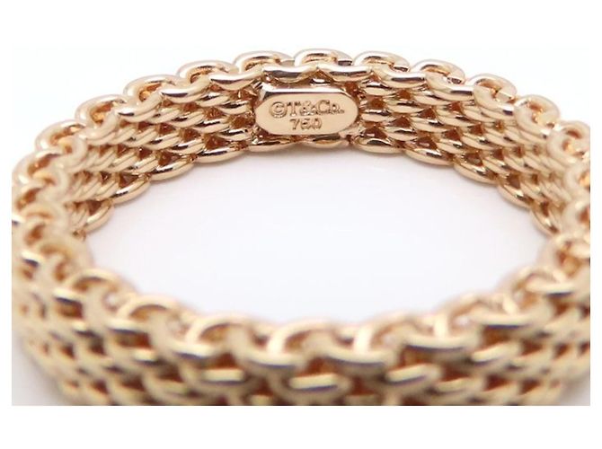 Tiffany & Co. Somerset Ring aus 18K Roségold Golden - Ansicht 5