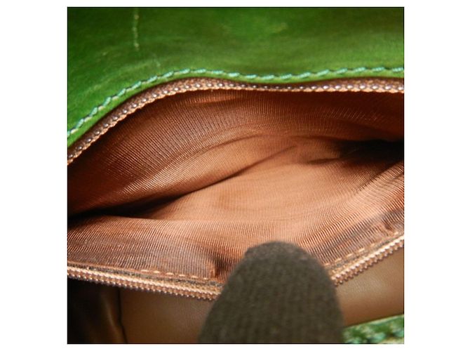Borsa Fendi Janus con motivo greco Verde - vista 20