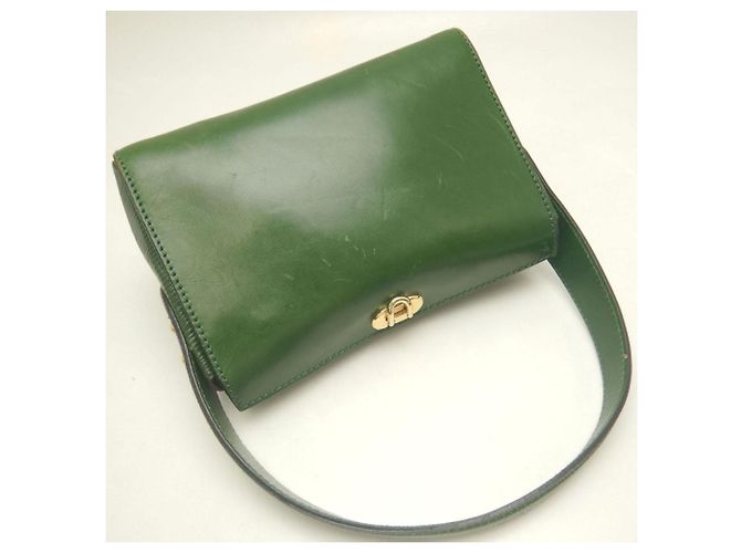 Borsa Fendi Janus con motivo greco Verde - vista 3