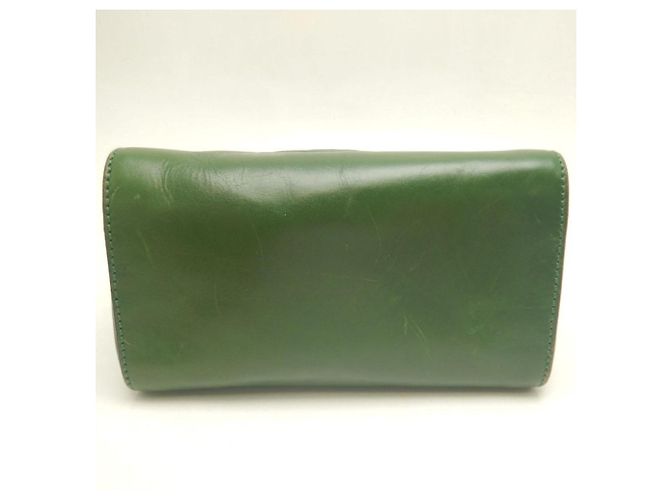 Borsa Fendi Janus con motivo greco Verde - vista 7