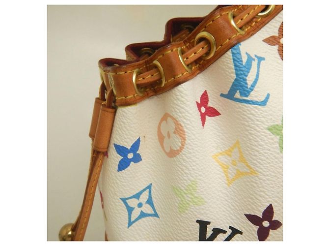 Louis Vuitton Multi-Teda PM Handtasche Weiß Mehrfarben Monogramm - Ansicht 10