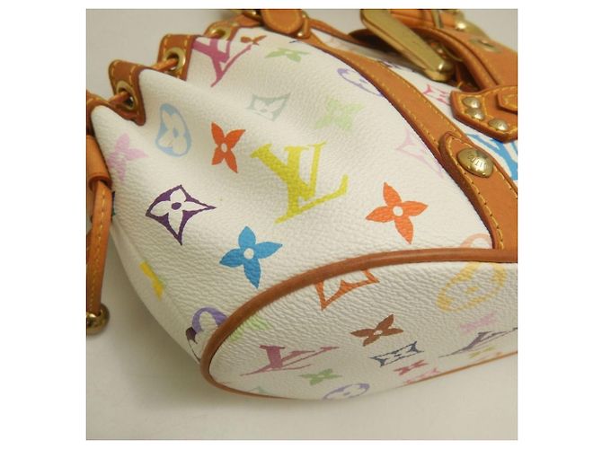 Louis Vuitton Multi-Teda PM Handtasche Weiß Mehrfarben Monogramm - Ansicht 14