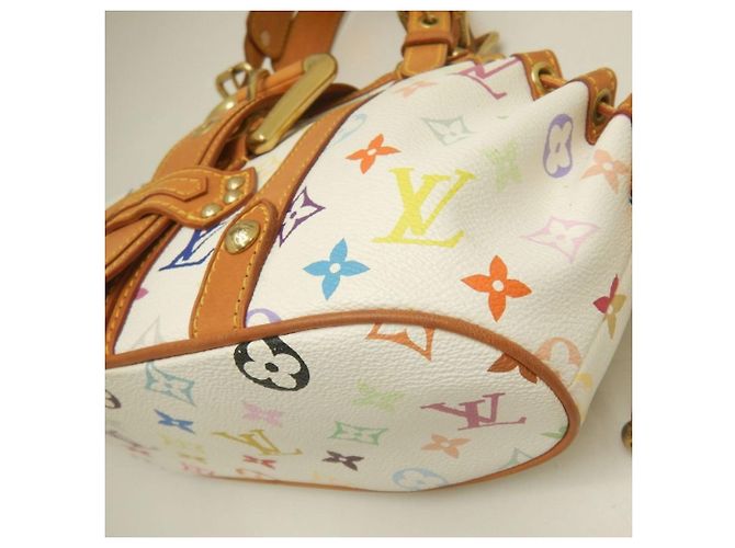 Louis Vuitton Multi-Teda PM Handtasche Weiß Mehrfarben Monogramm - Ansicht 15
