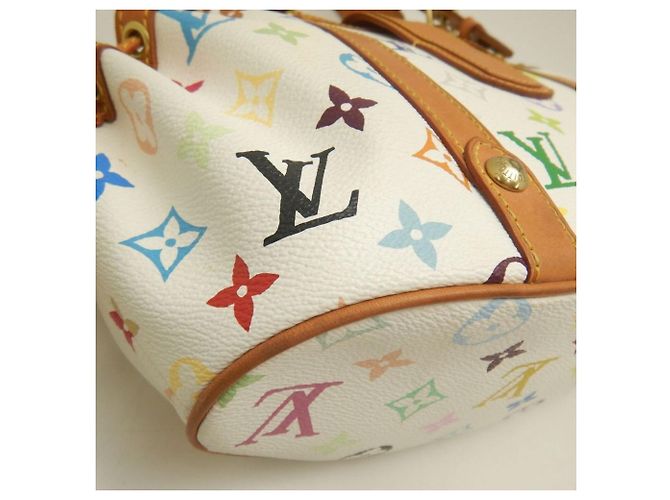 Louis Vuitton Multi-Teda PM Handtasche Weiß Mehrfarben Monogramm - Ansicht 16