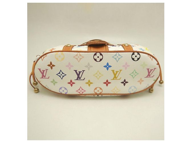 Louis Vuitton Multi-Teda PM Handtasche Weiß Mehrfarben Monogramm - Ansicht 7