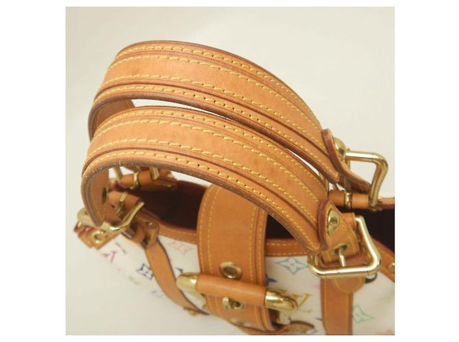 Louis Vuitton Multi-Teda PM Handtasche Weiß Mehrfarben Monogramm - Ansicht 8