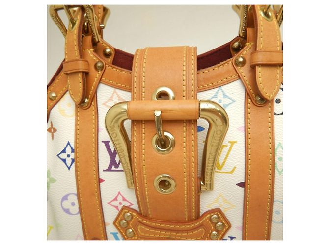 Louis Vuitton Multi-Teda PM Handtasche Weiß Mehrfarben Monogramm - Ansicht 9