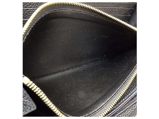 Cartera larga Louis Vuitton Monogram Empreinte Negro Beige - vista 10