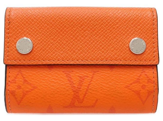 Cartera tríptico Louis Vuitton Taigarama Naranja - vista 2