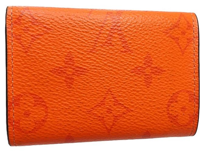 Cartera tríptico Louis Vuitton Taigarama Naranja - vista 4