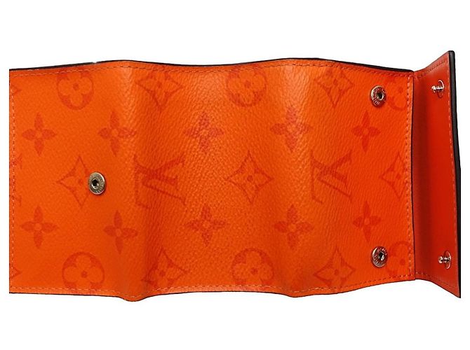 Cartera tríptico Louis Vuitton Taigarama Naranja - vista 5