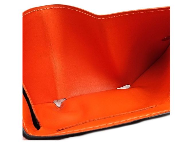 Cartera tríptico Louis Vuitton Taigarama Naranja - vista 9