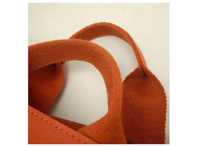 Hermès Hermes Valparaiso PM Handtasche Orange - Ansicht 11