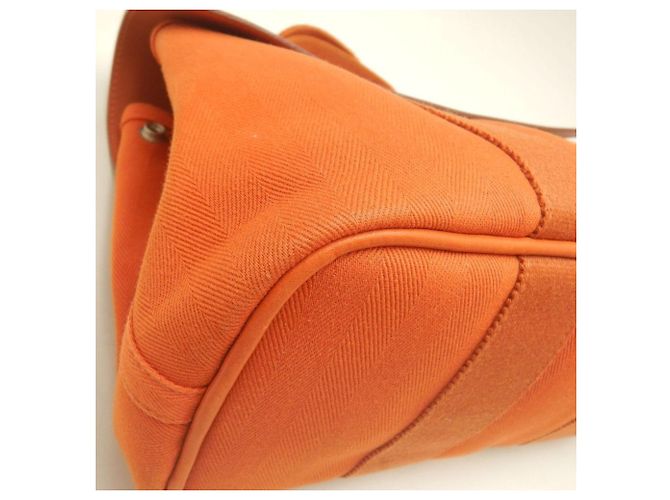 Hermès Hermes Valparaiso PM Handtasche Orange - Ansicht 15