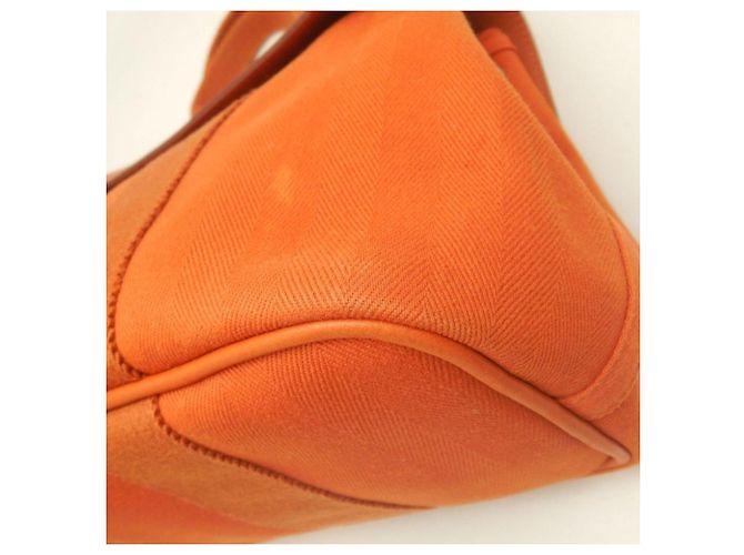 Hermès Hermes Valparaiso PM Handtasche Orange - Ansicht 16