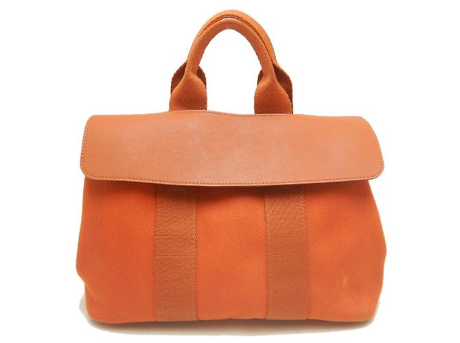 Hermès Hermes Valparaiso PM Handtasche Orange - Ansicht 2