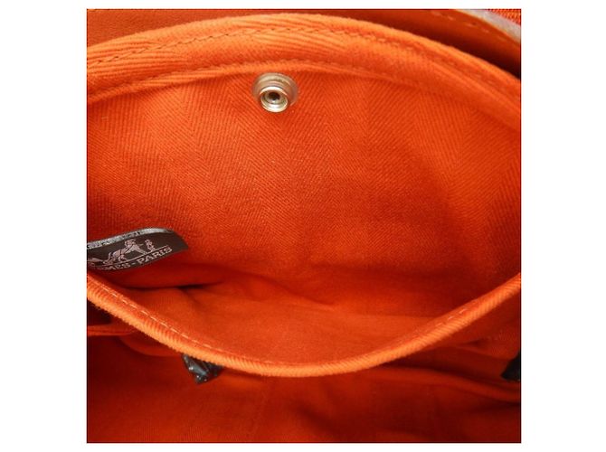 Hermès Hermes Valparaiso PM Handtasche Orange - Ansicht 21