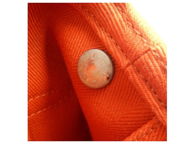 Hermès Hermes Valparaiso PM Handtasche Orange - Ansicht 22