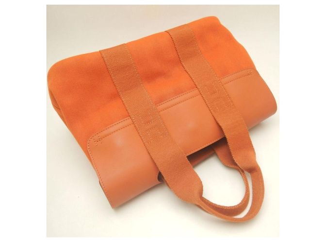 Hermès Hermes Valparaiso PM Handtasche Orange - Ansicht 3