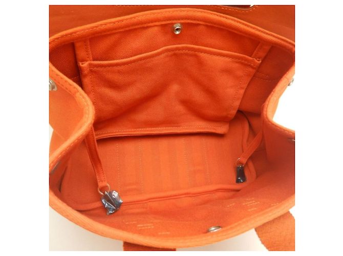 Hermès Hermes Valparaiso PM Handtasche Orange - Ansicht 4
