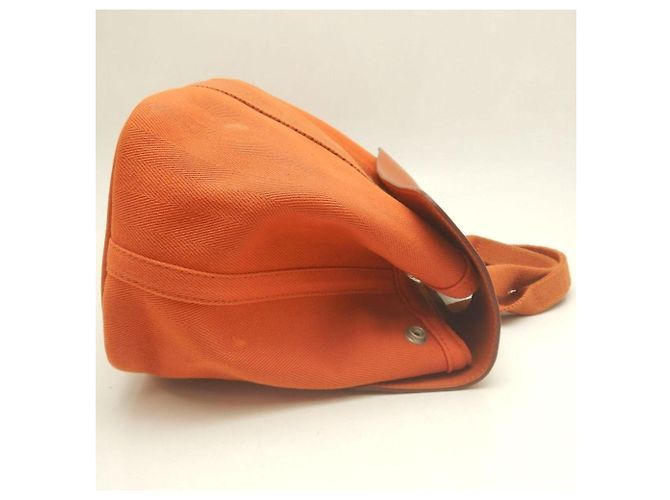 Hermès Hermes Valparaiso PM Handtasche Orange - Ansicht 5