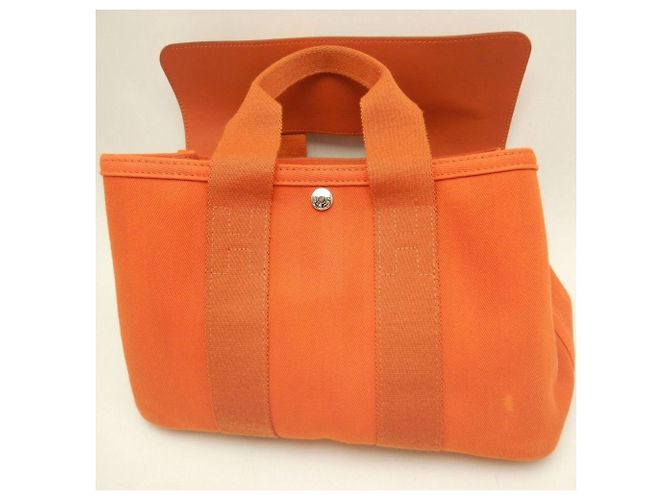 Hermès Hermes Valparaiso PM Handtasche Orange - Ansicht 7