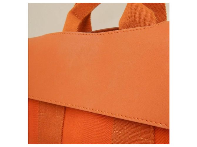 Hermès Hermes Valparaiso PM Handtasche Orange - Ansicht 9
