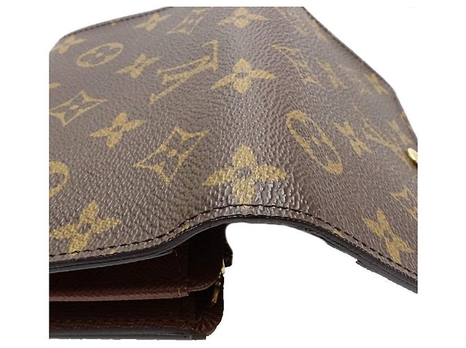 Cartera de doble pliegue Louis Vuitton Monogram marrón Castaño - vista 6