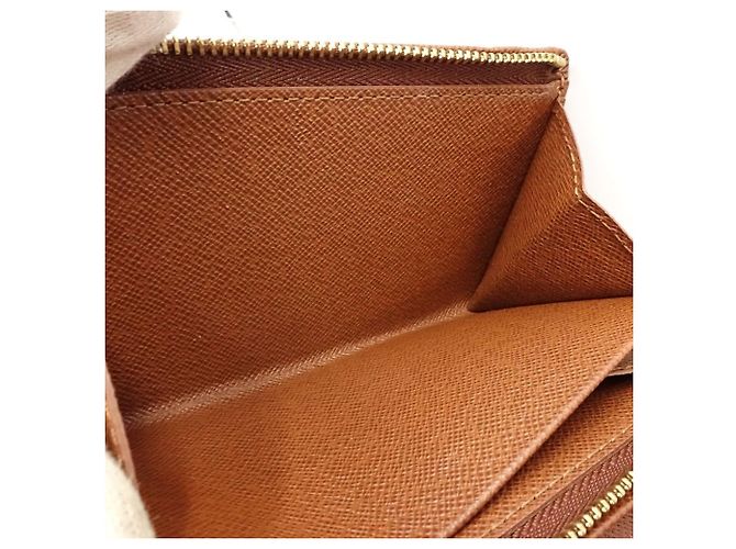 Cartera de doble pliegue Louis Vuitton Monogram marrón Castaño - vista 8