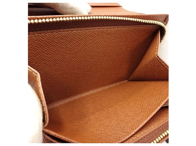 Cartera de doble pliegue Louis Vuitton Monogram marrón Castaño - vista 9